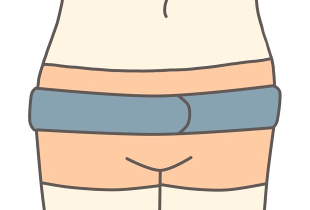 出産後の骨盤周辺の痛みのイメージ画像