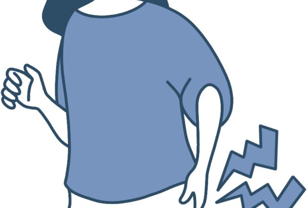 長年の腰の違和感のイメージ画像