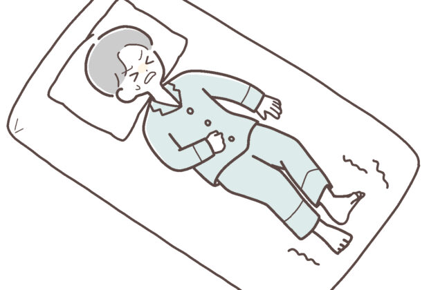 足がつりやすい人のイメージ画像