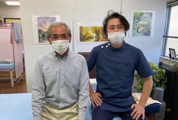 患者様の施術日記（職業柄首や腰を痛め易い）のイメージ画像