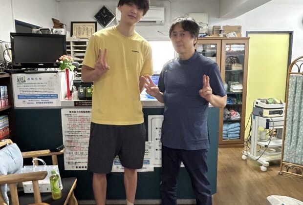 長崎ヴェルカの木林選手が来られました。のイメージ画像