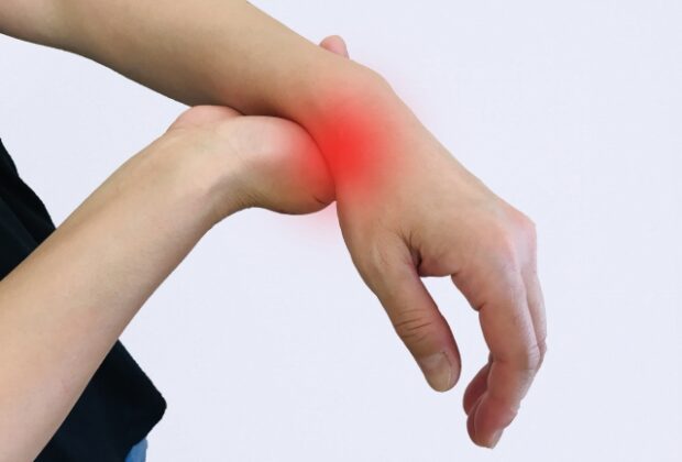 手首の痛み（手を着いた時）のイメージ画像